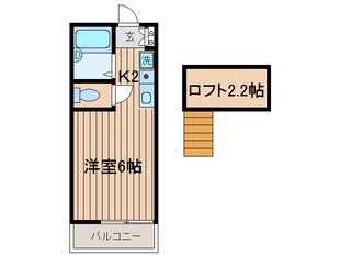 釜台プレイスの物件間取画像